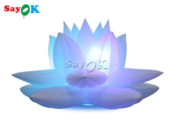 Partijdecoratie 3m Opblaasbare Lotus Flower Model With Led