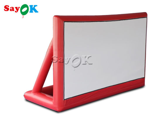 Het opblaasbare Theaterscherm paste 7.25m 24ft van het de Filmscherm van Pvc de Opblaasbare Parkeerplaats van de de Bioskoop Openluchtauto aan