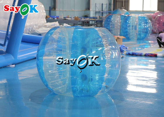Opblaasbare Achtertuin Games Volwassenen Tieners Opblaasbare Sport Games 1.5m 5ft Blauw Rood Luchtdichte TPU Voetbal Bumper Bal
