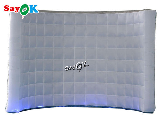Het professionele Zilver van de Fotostudio leidde Lichte de Cabinemuur 3x1.5x2.3mH van de Achtergrond Opblaasbare Foto voor Huwelijkspartij