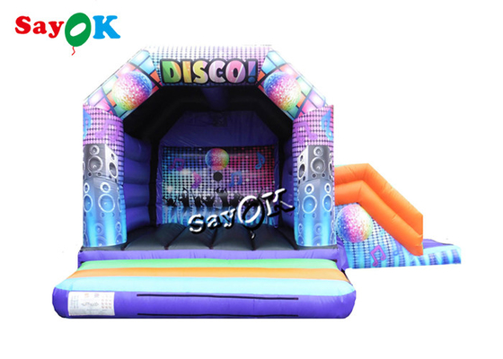 15x18ft Opblaasbaar Gedrukt de Spronghuis van de Discokoepel met Dia Digitaal