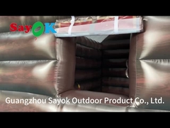 Reuzenverlichting opblaasbaar kersthuis opblaasbaar kersthuis te koop