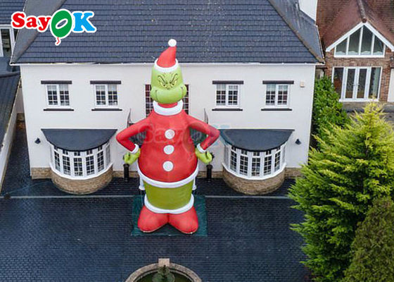 Opblaasbare personage ballonnen reclame opblaasbare Grinch 9m 30ft grote kerstman kerstversieringen cartoon