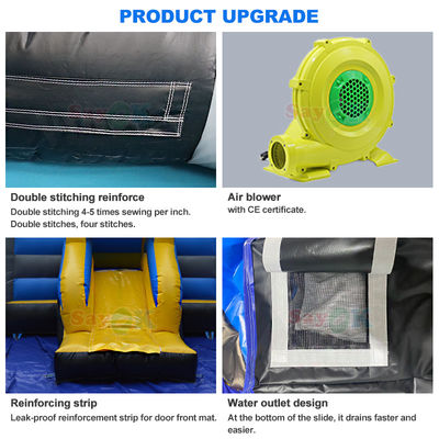 Kerstmis Opblaasbaar Springkasteel