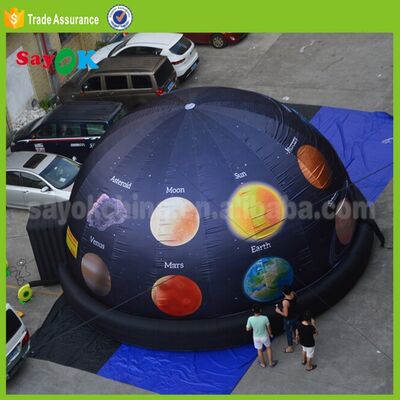 3d bioscooptent Draagbare opblaasbare koepel Panetarium 5m projector Planetarium voor school