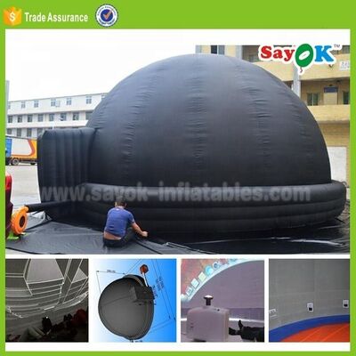 360 graden fulldome kinder schooluitrusting Movie Star projectietent Mobiele draagbare opblaasbare planetariumkoepel te koop