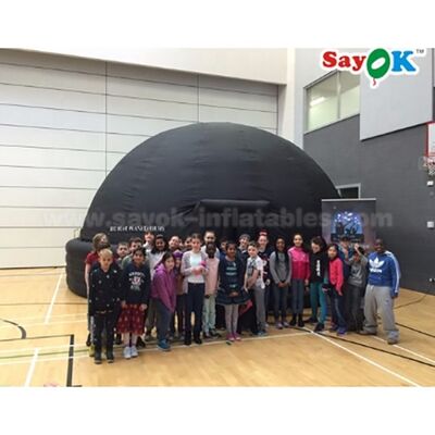 Sayok 100% Verduistering 6m Zwarte Planetarium Projector Koepel 360 Graden Projectie Planetarium Tent te Koop