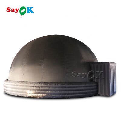 7m opblaasbare luchtplanetariumkoepel opblaasbare projectie koepeltent voor schoolastronomie