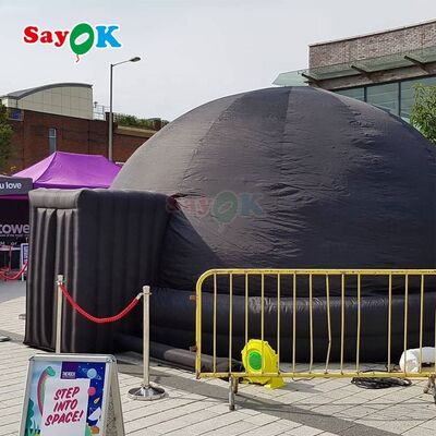 Hoogwaardige opblaasbare planetariumtent opblaasbare astronomie planetarium projectie koepel tent voor school