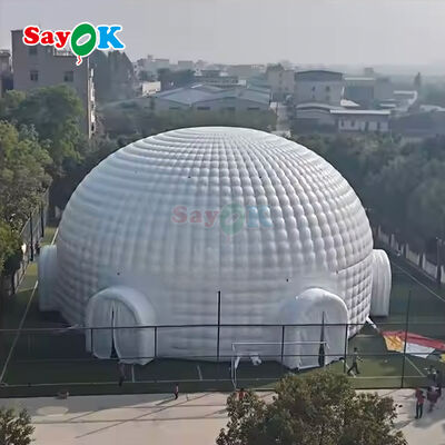 Sayok Gratis 3D-ontwerp PVC-zeildoek Grote Opblaasbare Gebouwen Reusachtige Sportstadion Opblaasbare Tent