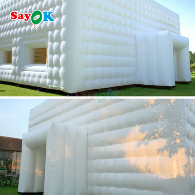 Sayok Extra Groot 20m Waterdicht PVC Outdoor Event Party Camping Paviljoen Marquee Cube Opblaasbare Tent