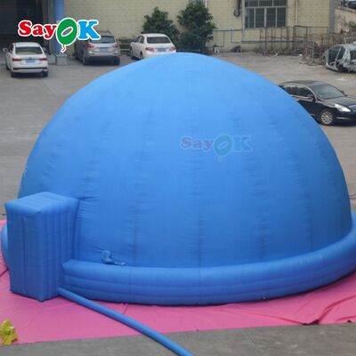 OEM Astronomische Koepeltent 3D Koepel Planetarium Mobiele Digitale Bioscoop Sterrenprojector Opblaasbare Planetarium Koepeltent Met Cover