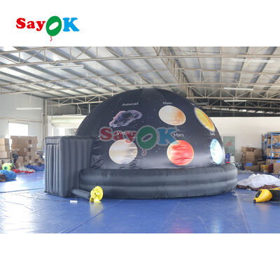 Sayok School Astronomie Opblaasbare Projectiekoepeltent Opblaasbare Projectie Planetariumtent Planetariumkoepel
