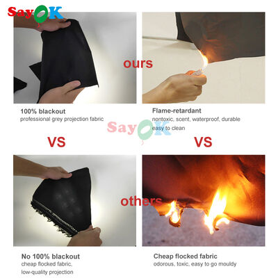 Sayok School Astronomie Opblaasbare Projectiekoepeltent Opblaasbare Projectie Planetariumtent Planetariumkoepel