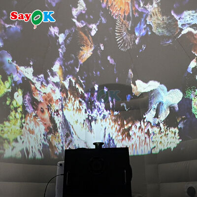Sayok 360 graden projector interactieve projectie functie opblaasbare koepel planetarium ster projector