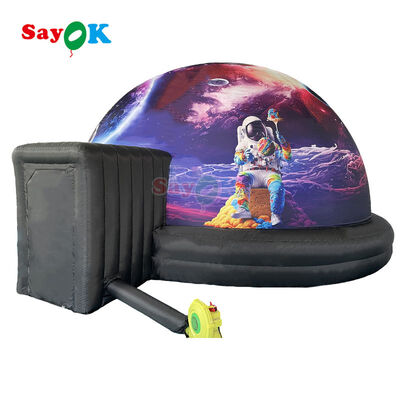 Draagbare opblaasbare Planetarium Dome Blackout Professionele projectietent voor school