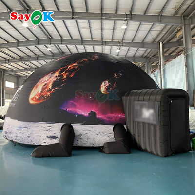 100% Blackout Brandvertrager Blackout Planetarium Dome voor makkelijk op te zetten schoolonderwijs en outdoor evenementen