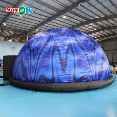 Sayok 100% Blackout Brandvertragend Draagbaar Opblaasbaar Planetarium Dome voor schoolonderwijs en evenementen