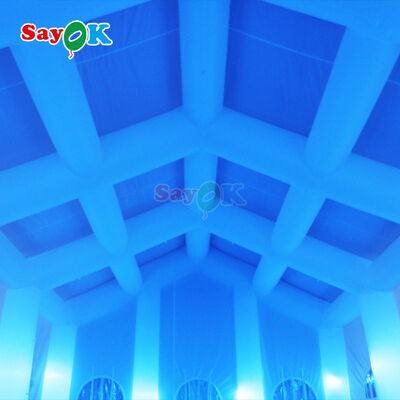 Portable LED Inflatable Air Tent with Waterproof and UV Resistant Oxford Cloth for Outdoor Events