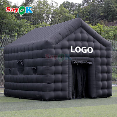 Custom waterdichte UV-bestendige winddichte opblaasbare disco tent voor buitenevenementen en feesten