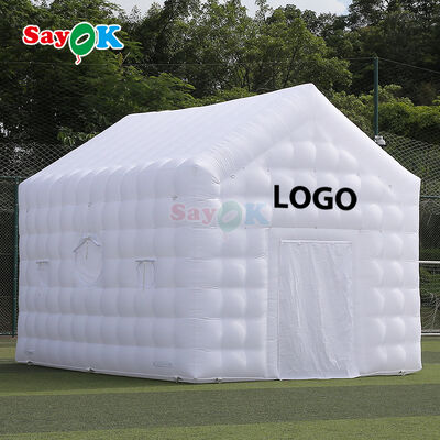 Custom waterdichte UV-bestendige winddichte opblaasbare disco tent voor buitenevenementen en feesten