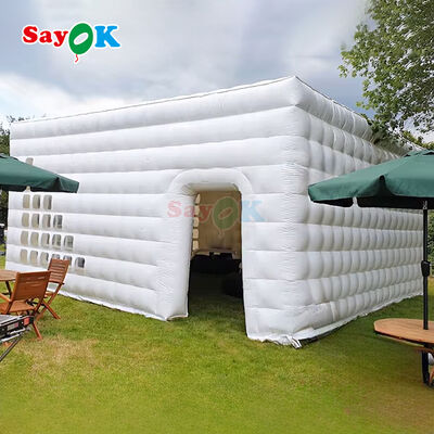 Waterdichte vlamvertragende UV-bestendige grote opblaasbare PVC-tent voor buitenevenementen en feesten