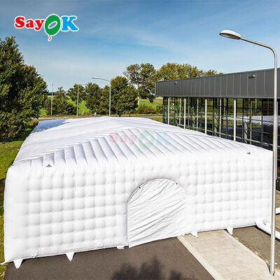 Waterdichte PVC opblaasbare tent met LED-licht voor buitenevenementen en aanpasbare grootte Draagbare nachtclubtent