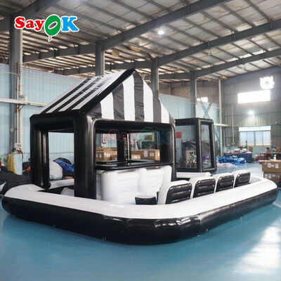 Luxury Inflatable Pool Bar with Seats for Outdoor Party and Commercial Events