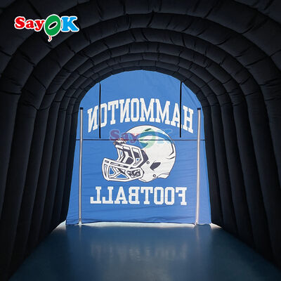 Customized Portable Inflatable Devil Tunnel for Outdoor Football Sports