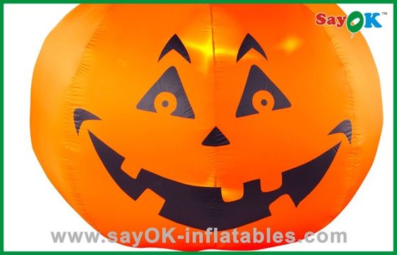 Leuke Grote Opblaasbare Pompoen Halloween Airblown Inflatables voor Kinderen
