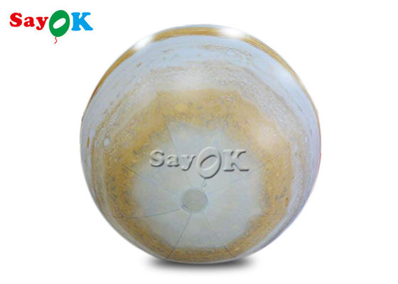 0.25mm pvc 60 van Opblaasbare Saturn-Planeetduim Ballons voor Onderwijsinstelling