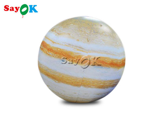 0.25mm pvc 60 van Opblaasbare Saturn-Planeetduim Ballons voor Onderwijsinstelling