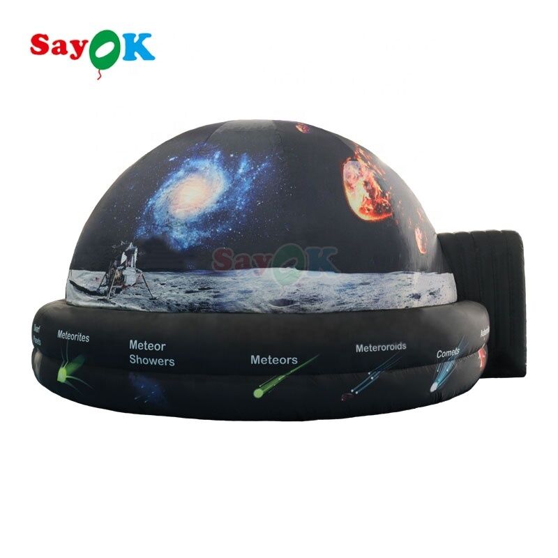Sayok Digitale Print Draagbare Opblaasbare Planetariumkoepel met Projector voor School Buiten