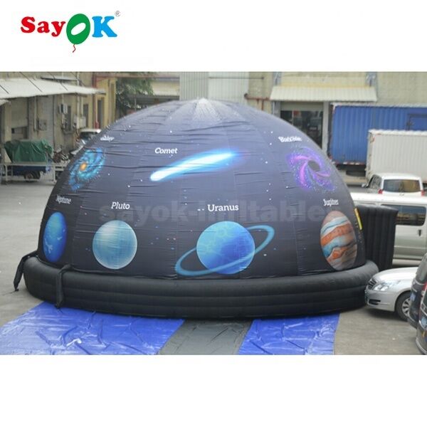 360 graden fulldome bioscooptent planetariumprojector