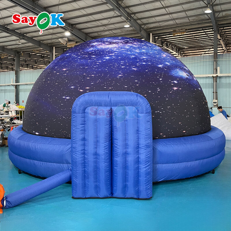 SAYOK 100% Blackout Brandvertrager Blackout Planetarium Dome met gratis 3D ontwerp voor scholen en evenementen