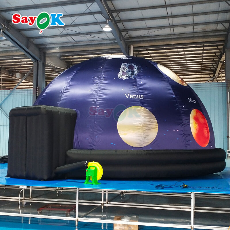 SAYOK 100% Blackout Brandvertrager Blackout Planetarium Dome met gratis 3D-ontwerp voor scholen en musea