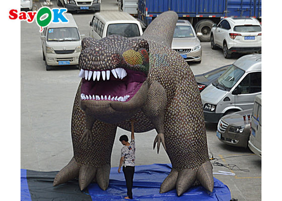 Reuzen opblaasbare dinosaurussen Opblaasbare Tyrannosaurus Rex Activiteit Decoratie Model Blaas op Cartoon personages
